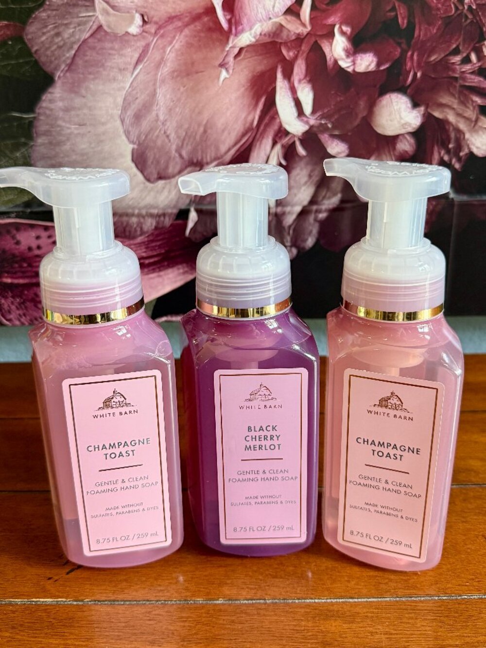 NEW 3-Pc Foaming Hand Soap Bath & Body Works